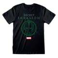 Pikkukuva 1 / 2: Lyhythihainen paita Marvel Logo Icon Musta Unisex - L
