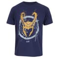 Pikkukuva 1 / 3: Lyhythihainen paita Marvel Splatter Logo Sininen Unisex - S