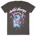 Pikkukuva 1 / 2: Lyhythihainen paita Stitch Wild Energy Grafiitinharmaa Unisex - XXL