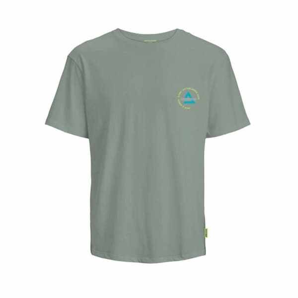 Lasten Lyhythihainen paita Jack & Jones Jcofast Print Tee Ss Harmaa - 164 cm