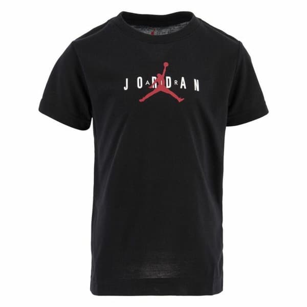 Lasten Lyhythihainen paita Jordan Jumpman Graphic Musta - 2-3 vuotta