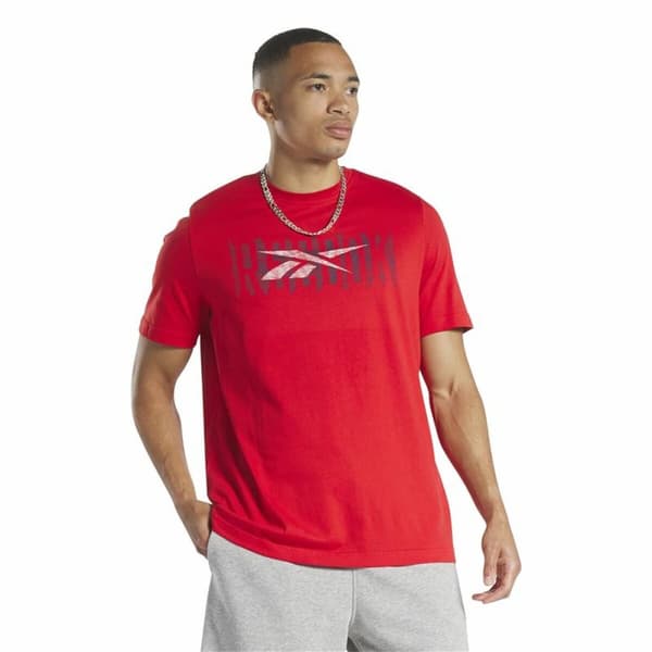 Miesten T-paita Reebok Graphic Series Punainen - M