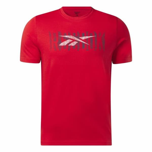 Miesten T-paita Reebok Graphic Series Punainen - M