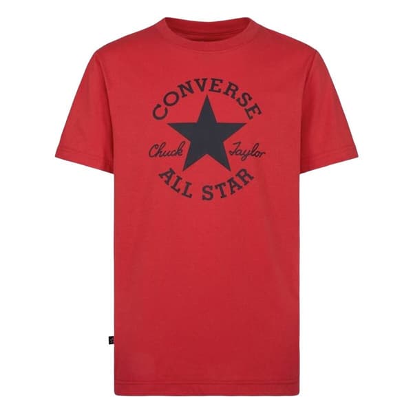 Lasten Lyhythihainen paita Converse Sustainable Core Sse Punainen - 13-15 vuotta