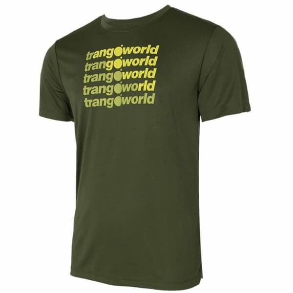 Miesten T-paita Trangoworld Arbas Tummanvihreä - S