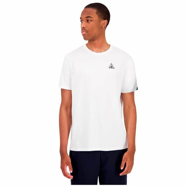 Miesten T-paita Le coq sportif Heritage N°1 New Brand Valkoinen - XL