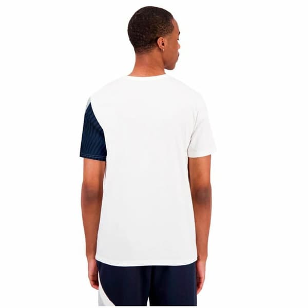 Miesten T-paita Le coq sportif Heritage N°1 New Brand Valkoinen - XL