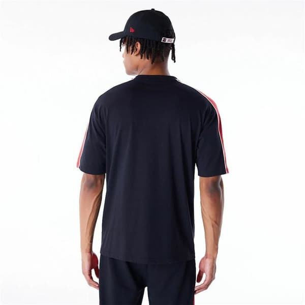 Miesten T-paita New Era NBA PANEL OS Chicago Bulls Musta - S