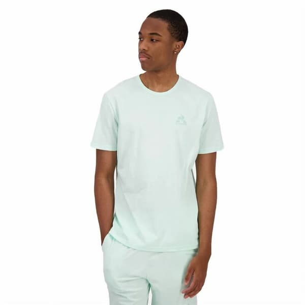 Miesten T-paita Le coq sportif Monochrome N°3 Taivaansininen - S