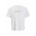 Pikkukuva 1 / 2: Miesten T-paita Jack & Jones JCOPACER BRANDING PRINT 12273880 Valkoinen - XL