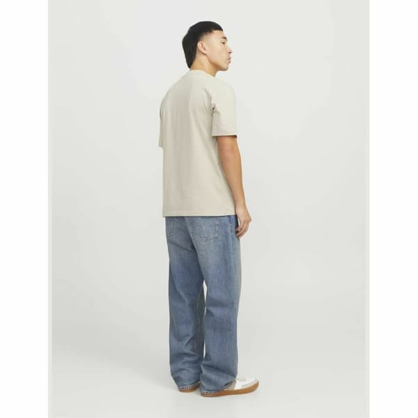 Miesten T-paita Jack & Jones JCOTARMAC CAMO FRONT TEE Beige - S