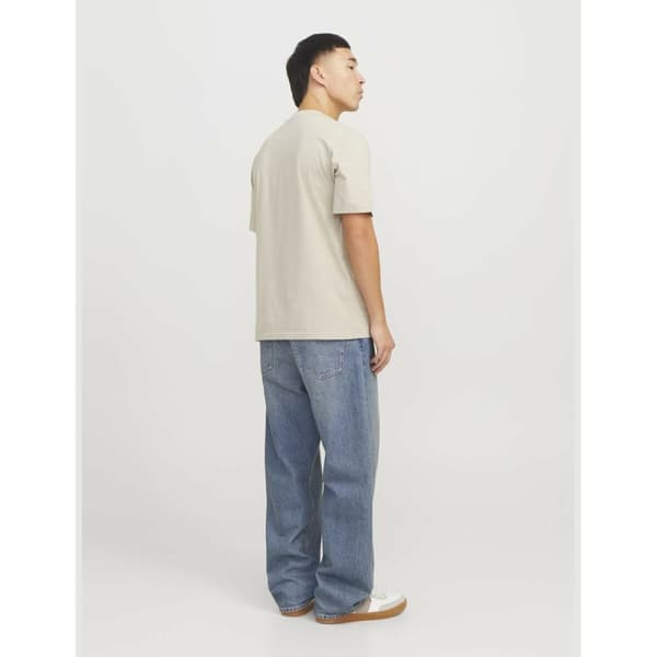 Miesten T-paita Jack & Jones JCOTARMAC CAMO FRONT TEE Beige - S
