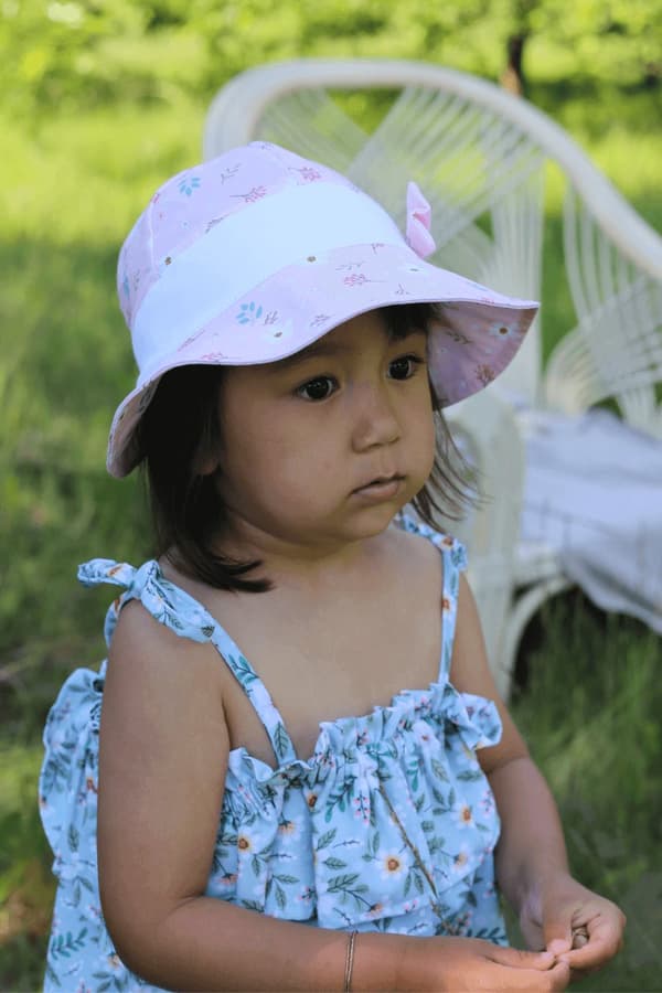 Hat til piger ANNABELLA - GRØN 50 (alder 2 - 3 år)