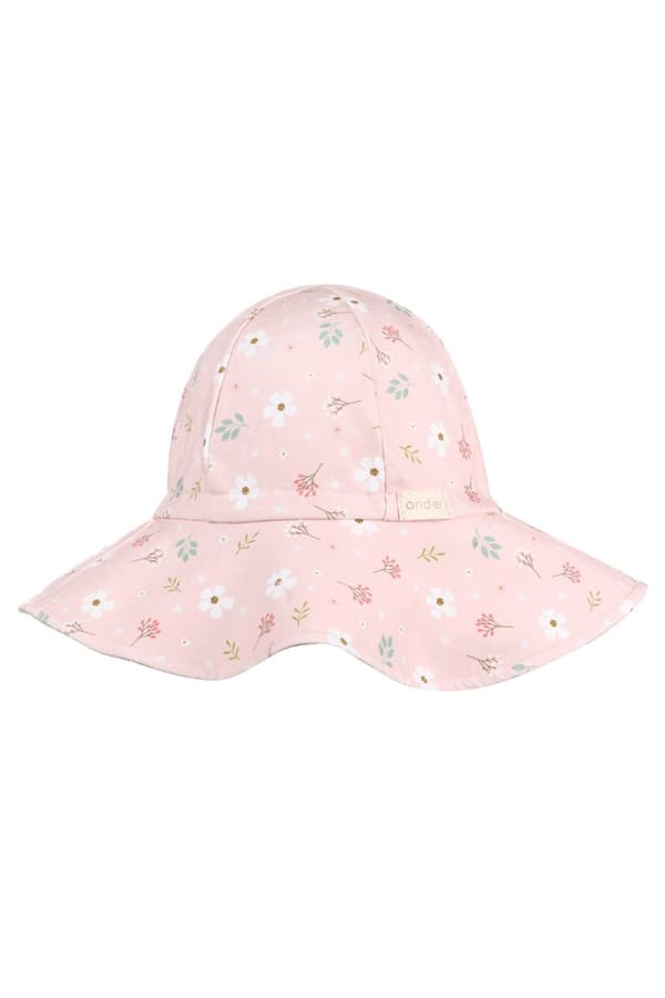 Børnestrandhat ARIANA - GRØN 54 (alder 5 - 7 år)
