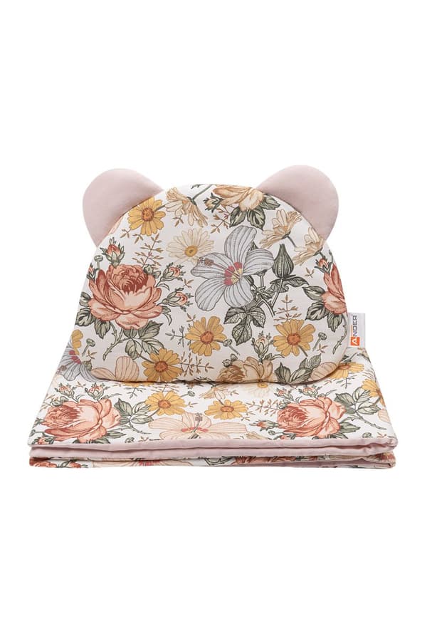 SCARLETT FLOWERS dyne og pude 100% bomuld