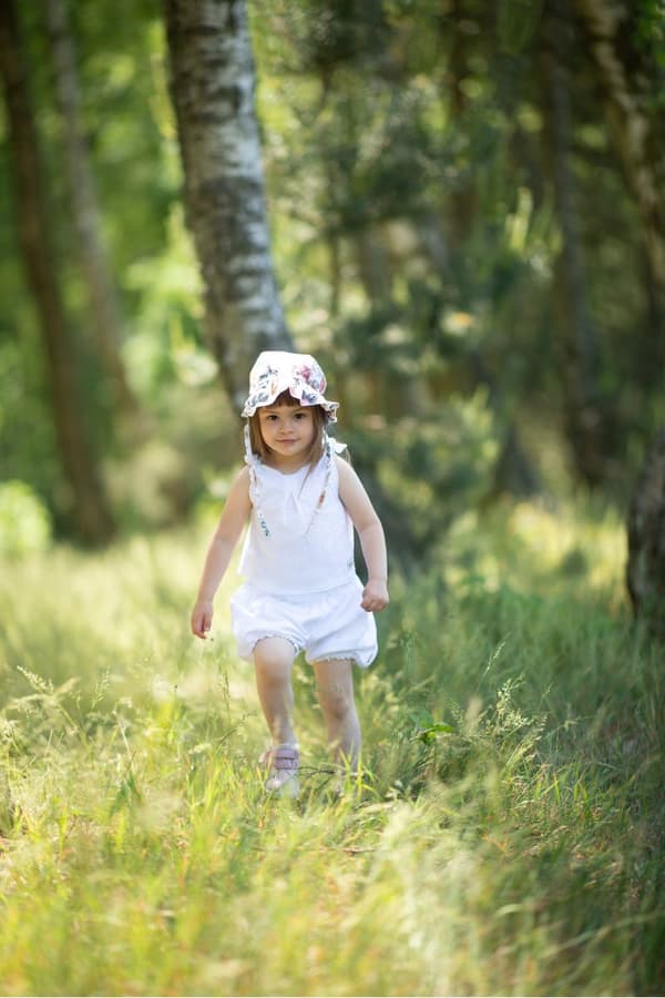 SORREL WHITE lasten shortsit