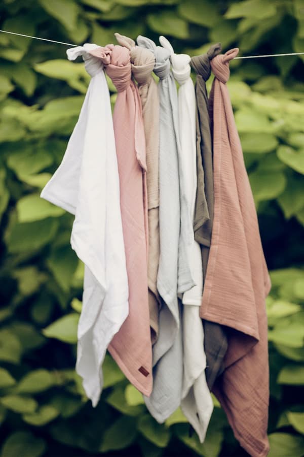 MARCO WHITE dobbelt muslin wrap