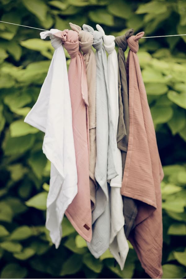Muslin tuplapuuvillakääre LUICA - CREAM