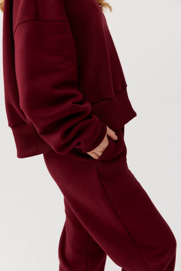 ROSA bordeaux sweatshirt ROSA bordeaux sweatshirt s