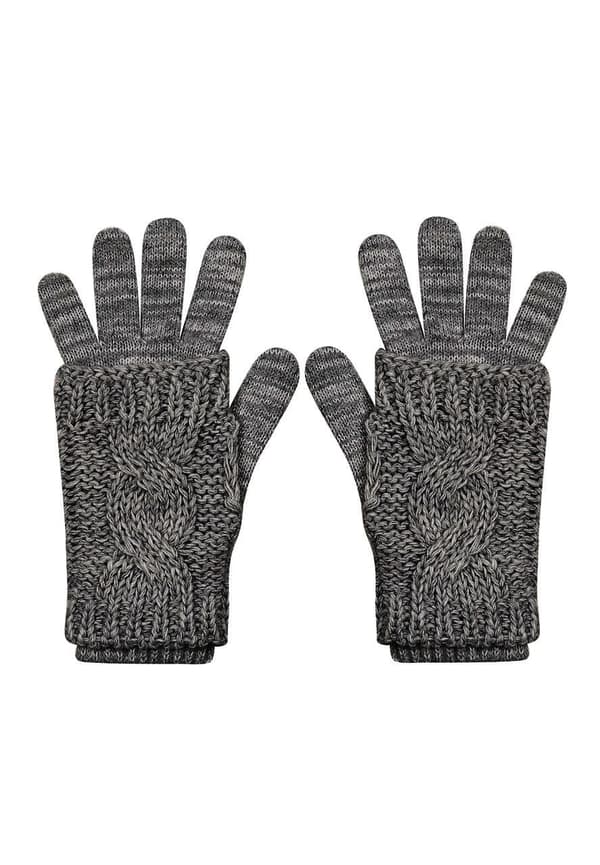 Käsineet - 30% WOOLY villaa - GRAPHITE
