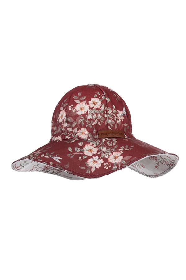 Sommarhatt för flickor GARDEN BORDO Sommarhatt för flickor GARDEN BORDO 54 (ålder 5 - 7 år)