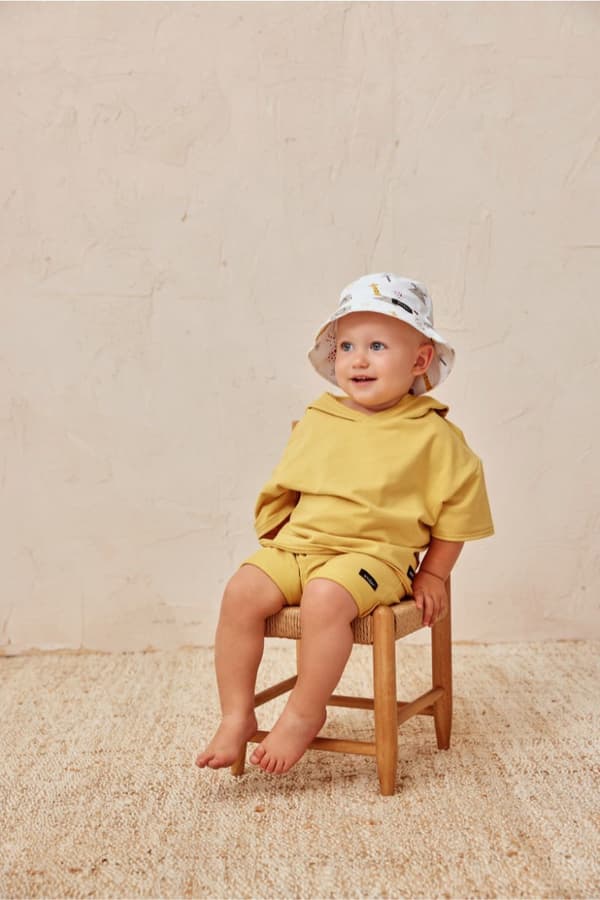 Børnehue BABY ZOO WHITE 48 (alder 1 - 2 år)