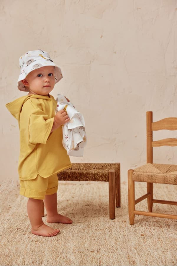 Børnehue BABY ZOO WHITE 48 (alder 1 - 2 år)