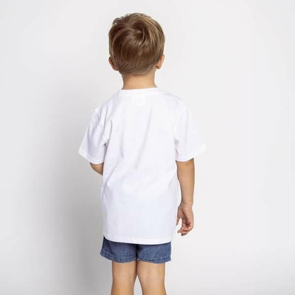 Barn T-shirt med kortärm The Paw Patrol Vit 2 år