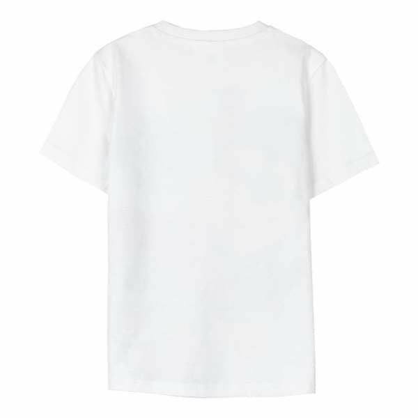 Barn T-shirt med kortärm The Paw Patrol Vit 2 år