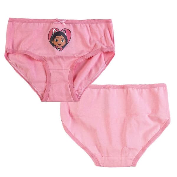 Pack of Girls Knickers Gabby's Dollhouse Multicolour