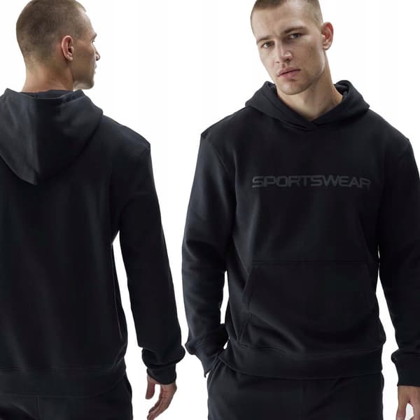 Herre 4F sportsweatshirt til hverdagstræning størrelse M