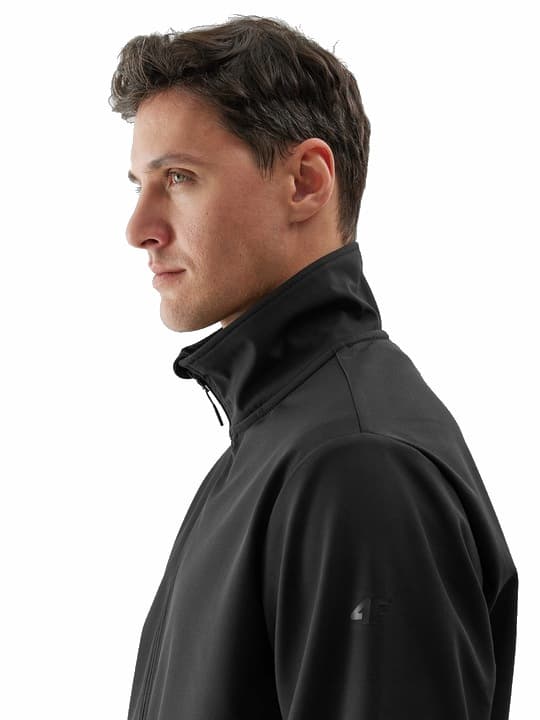 Sofshell 4F sort herre overgangsjakke windstopper M