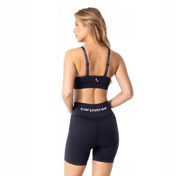 Korkeavyötäröiset saumattomat biker-shortsit Yasmine Carpatree r M