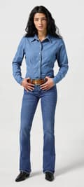 Pikkukuva 5 / 9: Wrangler BOOTCUT Lucy FARKUT NAISTEN LEVEÄSTI LEVEÄT FARKUT W32 L32