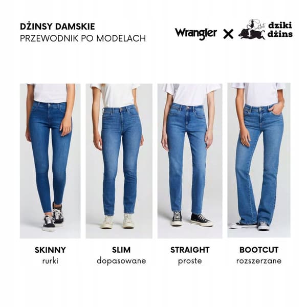 Wrangler BOOTCUT Lucy FARKUT NAISTEN LEVEÄSTI LEVEÄT FARKUT W32 L32