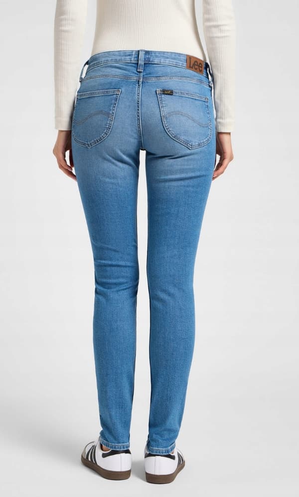 Lee Scarlett Rays Of Light Denim Dam Skinny Jeans W29 L31
