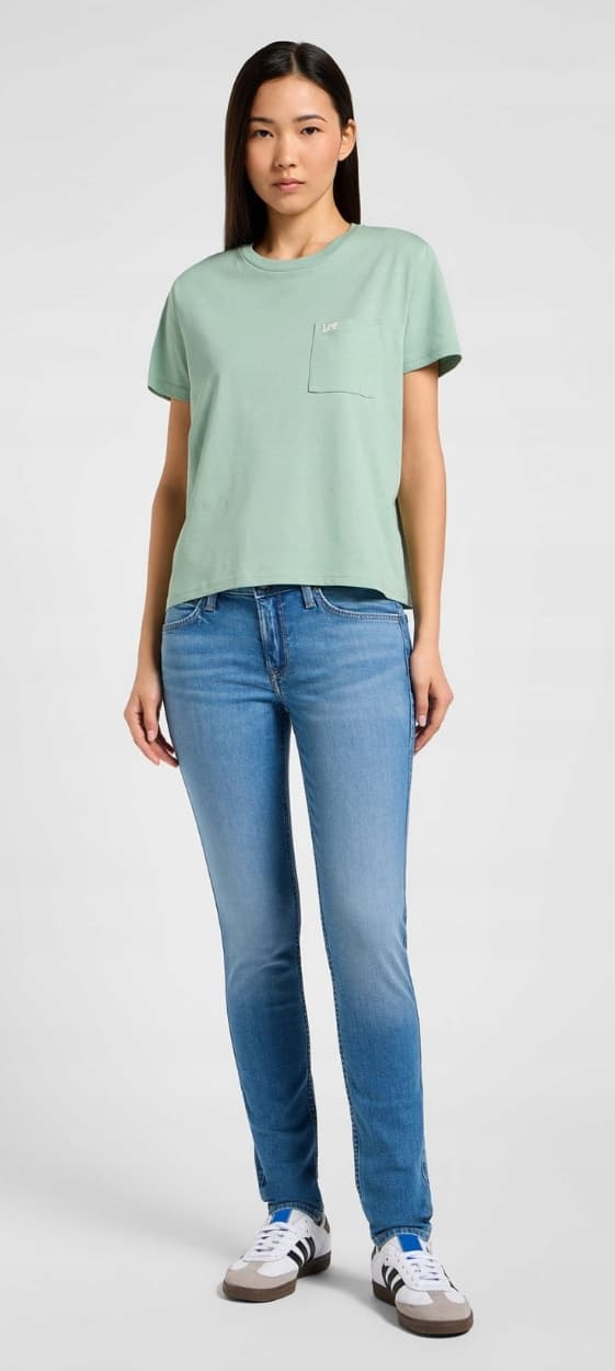Lee Scarlett Rays Of Light Denim Dam Skinny Jeans W29 L31