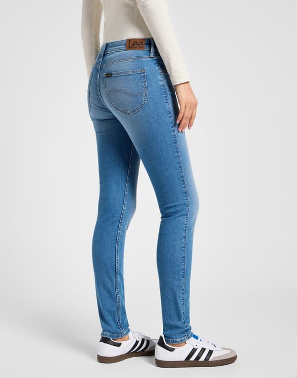 Lee Scarlett Rays Of Light Denim Dam Skinny Jeans W29 L31