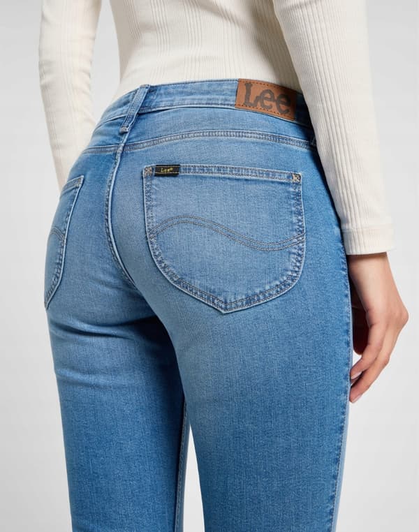 Lee Scarlett Rays Of Light Denim Dam Skinny Jeans W29 L31