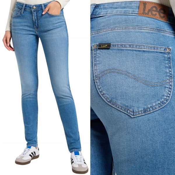 Lee Scarlett Rays Of Light Denim Dam Skinny Jeans W29 L31