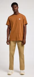 Pikkukuva 5 / 7: Lee RELAXED CHINO Clay Chetopa Twill LOOSE BROWN CHINO W32 L32