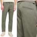 Pikkukuva 1 / 7: Lee SLIM CHINO Olive Grove Chetopa Twill GREEN TAPERED CHINO W30 L30