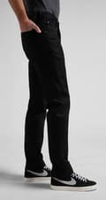 Pikkukuva 7 / 8: Lee LUKE SLIM TAPERED Clean Black -farkut, mustat farkut, W34 L32