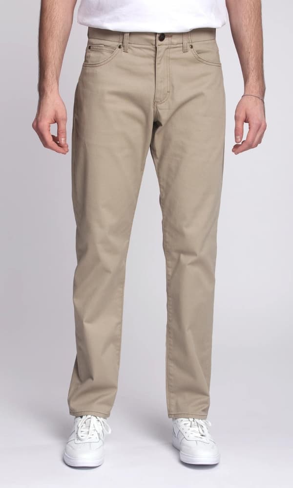 Lee STRAIGHT FIT MVP Extreme Motion KcKhaki KOMFORTABEL BEIGE MATERIALE W32 L34