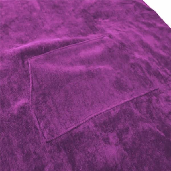 Poncho Secaneta Surfers Yksi koko Purppura