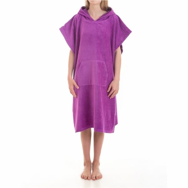 Poncho Secaneta Surfers Yksi koko Purppura