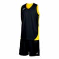 Miniatyrbillede 3 af 4: Children's Sports Outfit Joma Sport Kansas Yellow Black Multicolour 2 Pieces