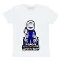 Miniatyrbild 1 av 3: Barn T-shirt med kortärm Sparco Future Racer Vit - 3-4 år