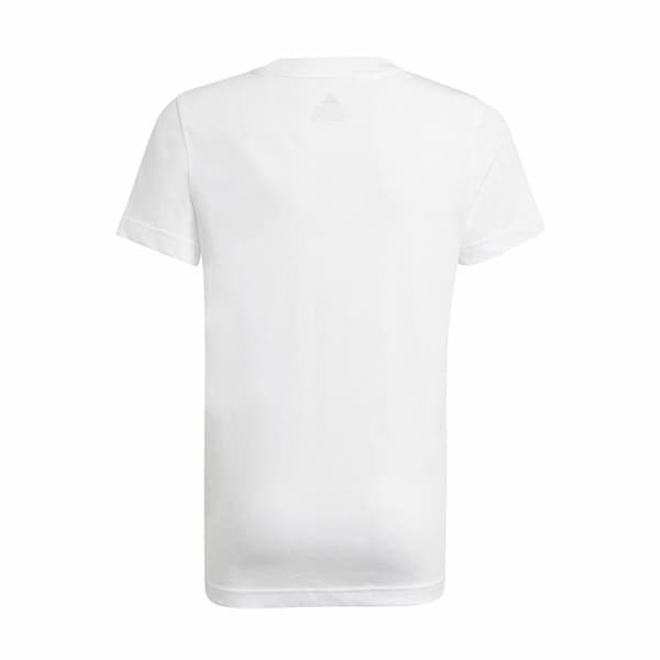 T-shirt med kortärm Adidas Essentials Vit - 9-10 år