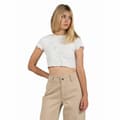 Miniatyrbild 4 av 9: T-shirt med kortärm Dam 24COLOURS Casual Vit - 34